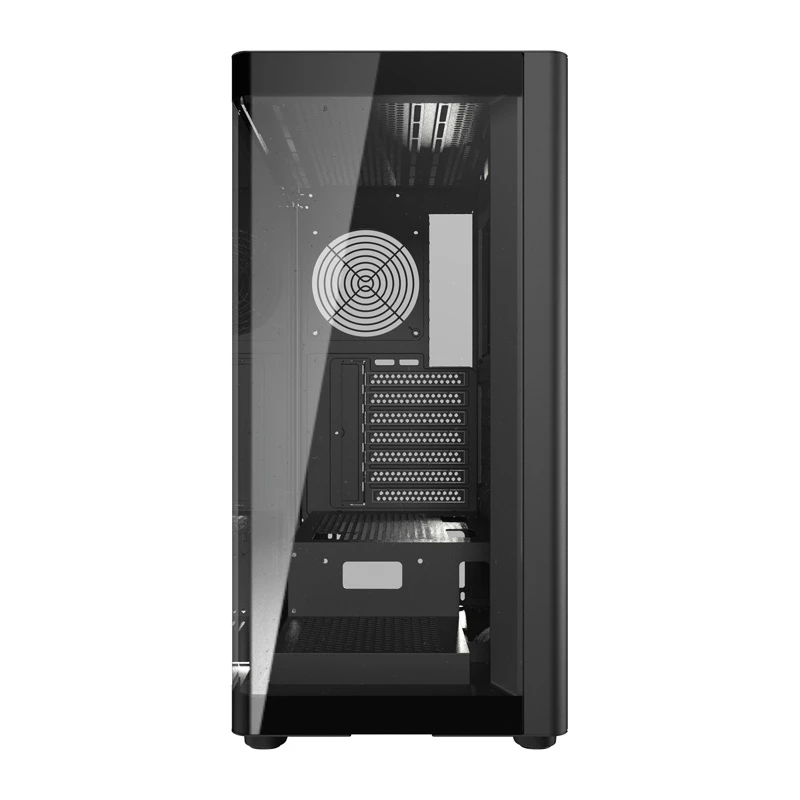 Computerbehuizing DarkFlash DS900G (zwart) — mid-tower ATX-compatibel, zijvenster van gehard glas