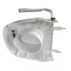 Verhoogd toiletframe Mobilex PLN001 met geïntegreerde handgrepen, polypropyleen, in hoogte verstelbaar 6–15 cm, max. belasting 120 kg