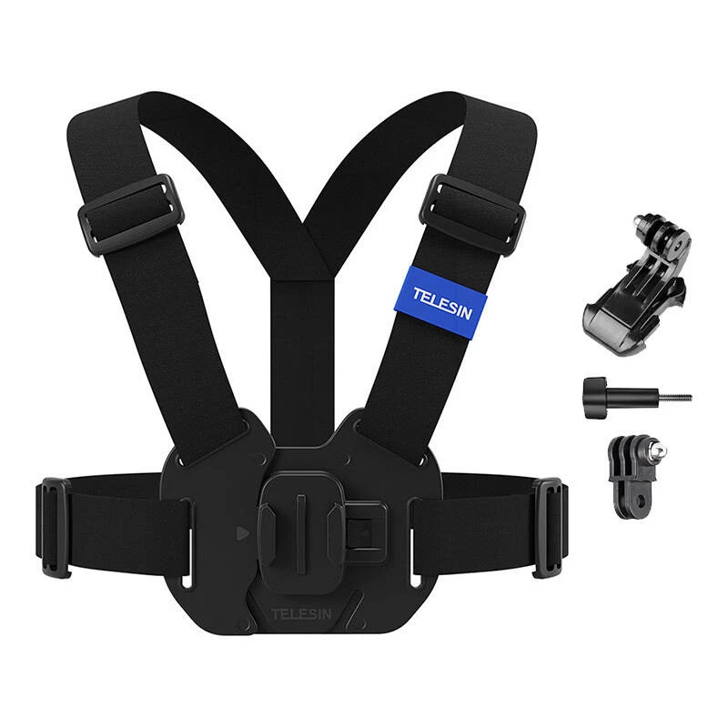 Borstband-harnas Telesin GP-UCS-001 verstelbare pasvorm compatibel met GoPro-camera's