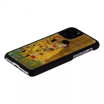Smartphonehoesje iKins voor iPhone 11 Pro — zwart, zachte beschermhoes