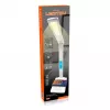 Media-Tech MT222 Leditou led-bureaulamp met 15 W Qi draadloze oplader, klok, wekker, thermometer, wit