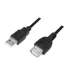 LogiLink AU0002F RS-232 USB 2.0 adapter stekker zwart