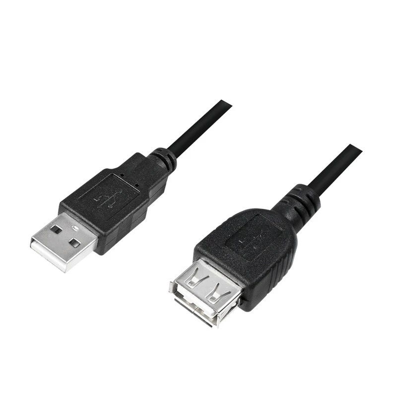 LogiLink AU0002F RS-232 USB 2.0 adapter stekker zwart