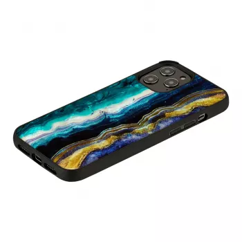 iKins hoesje voor Apple iPhone 12 Pro Max – design paars agaat