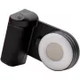 Selfielamp RealPower Selfie MagFree LED zwart wit ABS PU