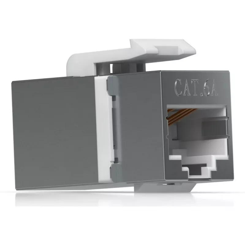 Keystone-koppeling Ubiquiti UACC-Keystone-Coupler-C6A plat roestvrij staal RJ-45