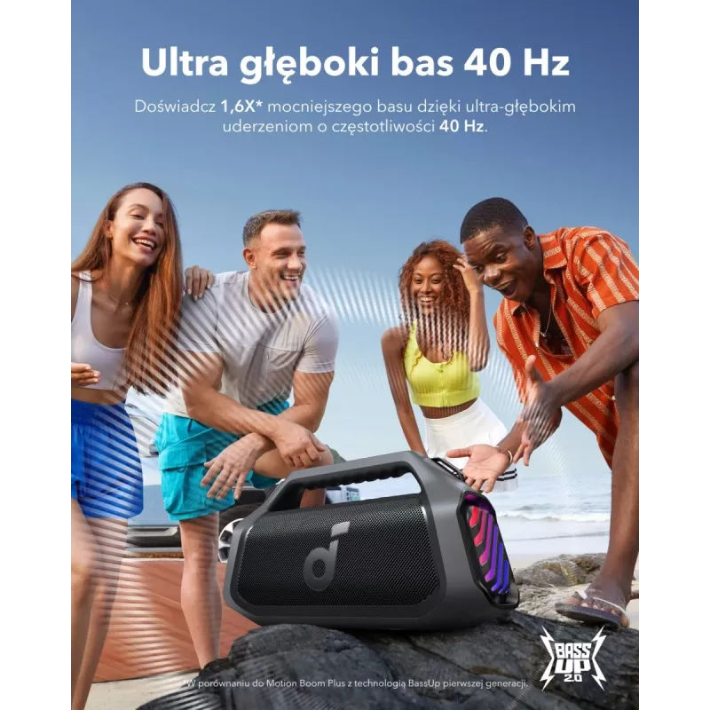 2.1 draagbaar luidsprekersysteem Anker Soundcore Boom 2 Plus 140 W