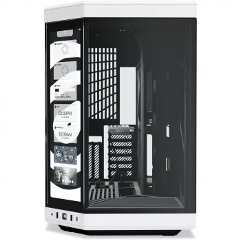 HYTE Y70 Touch Infinite Midi Tower zwart, wit