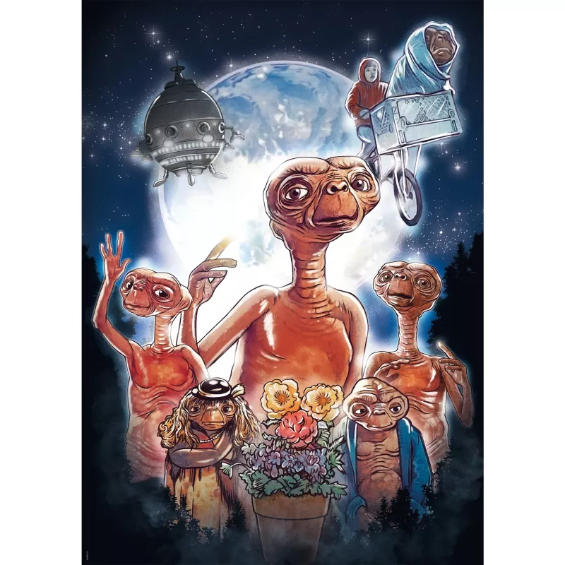 E.T. The Alien - Abenteuer eines Außerirdischen, puzzel 1000 stukjes