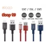 USB-kabel Orsen S9M A naar Micro USB 2.1A 1 m zwart
