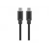 Goobay USB-C™ 3.1 Generation 1 kabel, zwart, 3 m - USB-C™-stekker > USB-C™-stekker (66509)