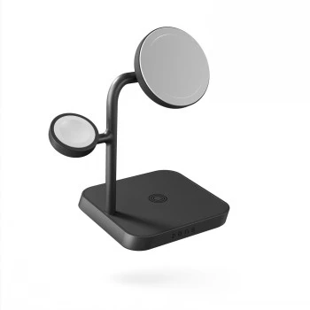 ZENS ZEAPDC01/00 mobiel apparaat oplader hoofdtelefoon, smartphone, smartwatch, tablet zwart AC draadloos laden snelladen binnen
