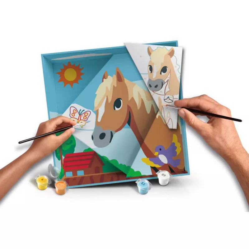 Kinder giet- en kleurset Ravensburger 25868 — voor kinderen vanaf 7 jaar, knutselset in doos