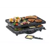 Steba RC 28 gietijzeren raclettegrill, 1400 W, 8 pannetjes, zwart