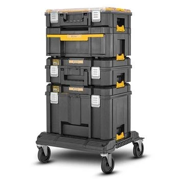 Gereedschapskoffer DeWalt DWST83346-1, aluminium, waterdicht, 23 L, 332×301×440 mm, zwart