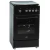 Gasfornuis MPM MPM-56-KGF-21/B — 4-pits RVS, oven 54 l, knopbediening