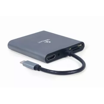 Gembird a-CM-COMBO6-01 laptopdock/poortreplicator USB 3.2 Gen 1 (3.1 inch)