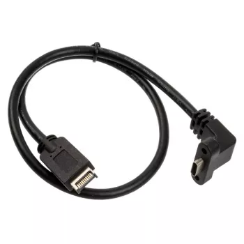 USB Type-C-kabel Streacom ST-USB-E2C-400, USB 3.1 Gen2, 400 mm lengte