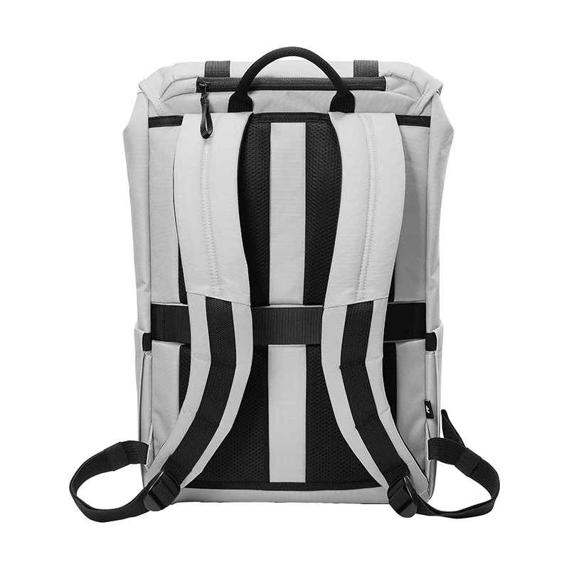 Laptoprugzak Tomtoc VintPack-TA1 voor 15,6 inch laptops, 22 l inhoud, grijs