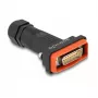 DeLOCK D-Sub 15-pins stekker met behuizing IP67 waterdicht