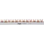 Accessoire voor installatieautomaten Hager KDN363B — 3-fasige verbindingsrail/kamrail, voor 57 modules