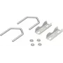 Goobay 60504 tandklemmen met U-beugels voor buizen tot 60 mm, set van 2
