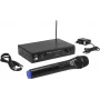 Draadloos microfoonsysteem Omnitronic VHF-101 — VHF eenkanaals ontvanger/zender op 201,60 MHz