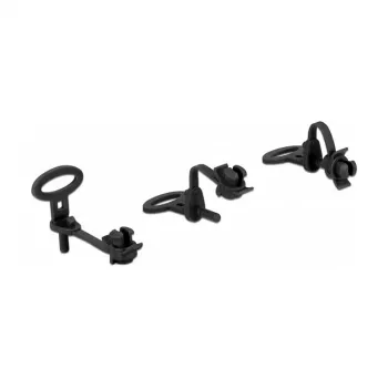 Afstandshouder voor printplaten DeLOCK 60190 zwart 10 stuks