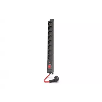 LISTWA ZASILAJĄCA ACAR R8 POWER 1.5M 8X 230V PL CZARNA 16A