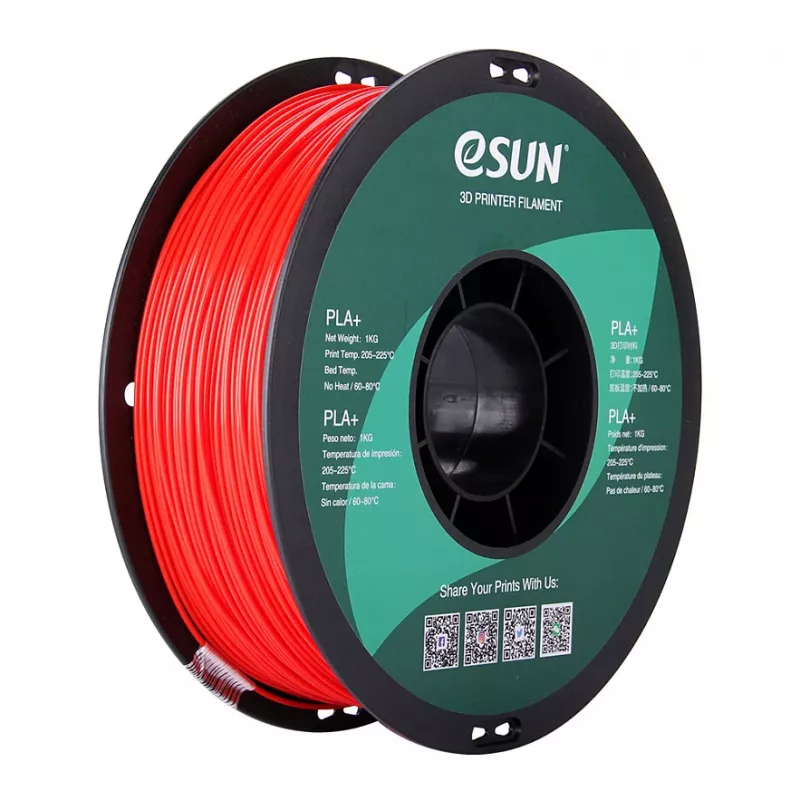 PLA+ 1,75mm ROOD 1kg