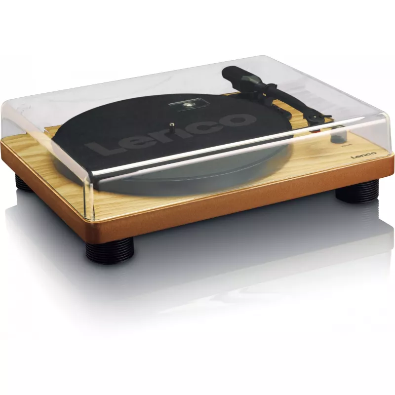 Lenco LS-50 platenspeler met luidspreker hout