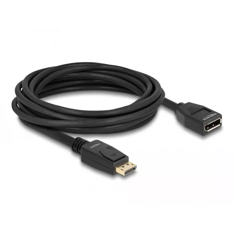 DeLOCK DisplayPort 1.2 verlengkabel 4K 60 Hz 5 m