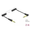 Audiokabel DeLOCK 85939 2m 6,35mm zwart