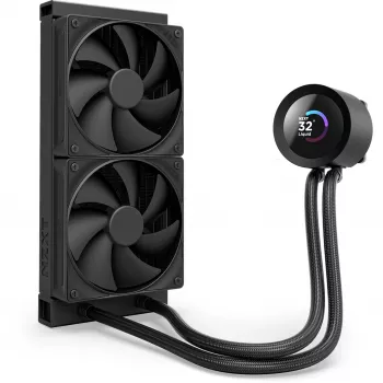 NZXT Kraken Plus 240 processor all-in-one-vloeistofkoeler 12 cm zwart