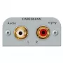 Stopcontactmodule 2 x RCA Kindermann 7441000510