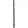 HSS PointTeQ metaalboor 10 stuks 3,5 mm zeskantopname lengte 79 mm