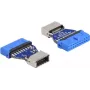 DeLOCK USB-adapter pinheader bus naar interne Type-E Key A bus 20-pins