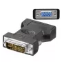 Microconnect MONAJ adapter DVI-I 24+5Pin HD15 zwart