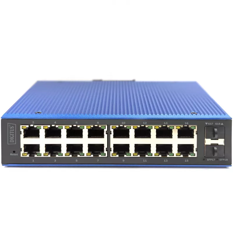 Managed switch DIGITUS DN-651159 16+2-poorts Gigabit Ethernet PoE
