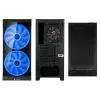 SILENOS PRO zwarte versie met ARGB-ventilator en gehard glas