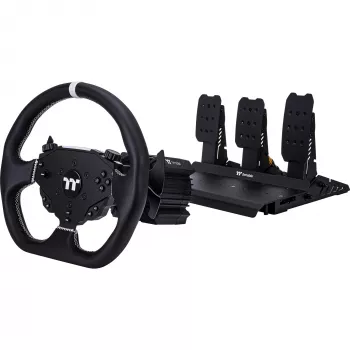 G6 Direct Drive Racing Wheel met pedalen bundel, simulatorset zwart