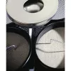 Afvalemmer Durable 333023 17 L rond metaal zilver
