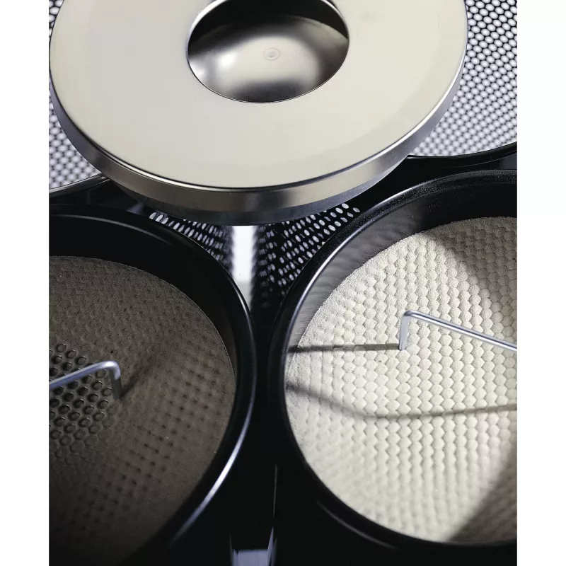 Afvalemmer Durable 333023 17 L rond metaal zilver