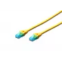 Digitus DK-1512-020/Y ethernet-patchkabel geel