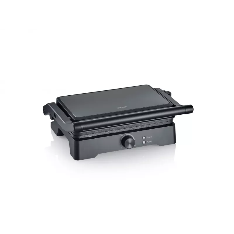 Elektrische multigrill SEVERIN KG 2391 XL met antiaanbaklaag grilloppervlak