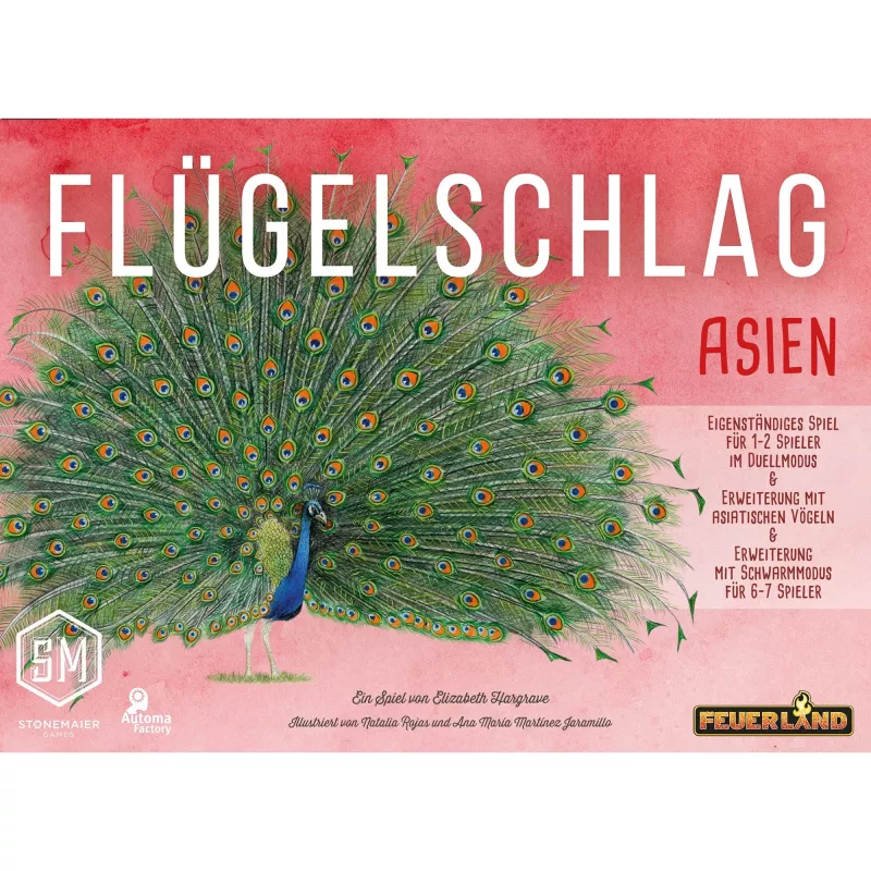 Wingspan: Azië-uitbreiding, bordspel-uitbreiding