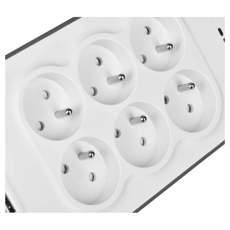 Overspanningsbeveiliging Belkin BSV604ca2m wit 6 AC-stopcontacten 2 m