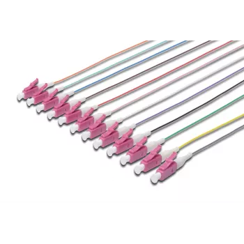 Glasvezel-pigtails Digitus LC OM4 50/125 µ simplex 2m