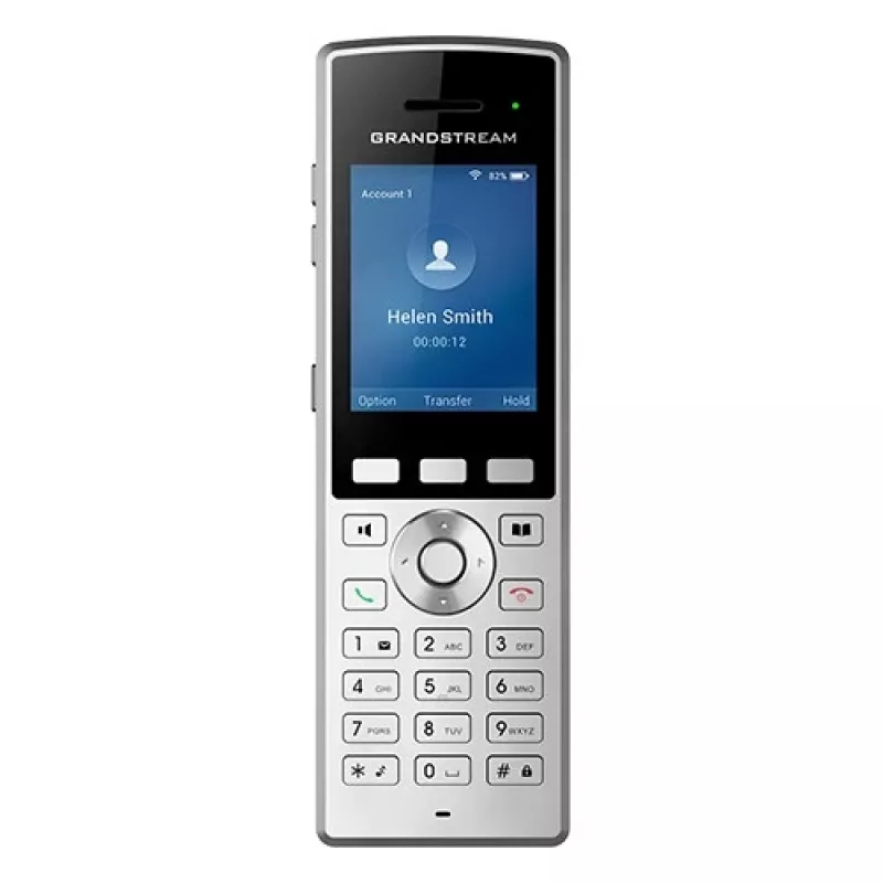 Grandstream Networks WP822 IP-telefoon zwart, zilver 2 lijnen LCD Wi-Fi