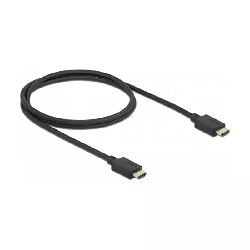 HDMI-kabel DeLOCK High Speed 48 Gbit/s 8K 60 Hz 2,5 m
